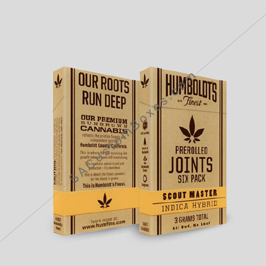 custom printed cigarette style boxes