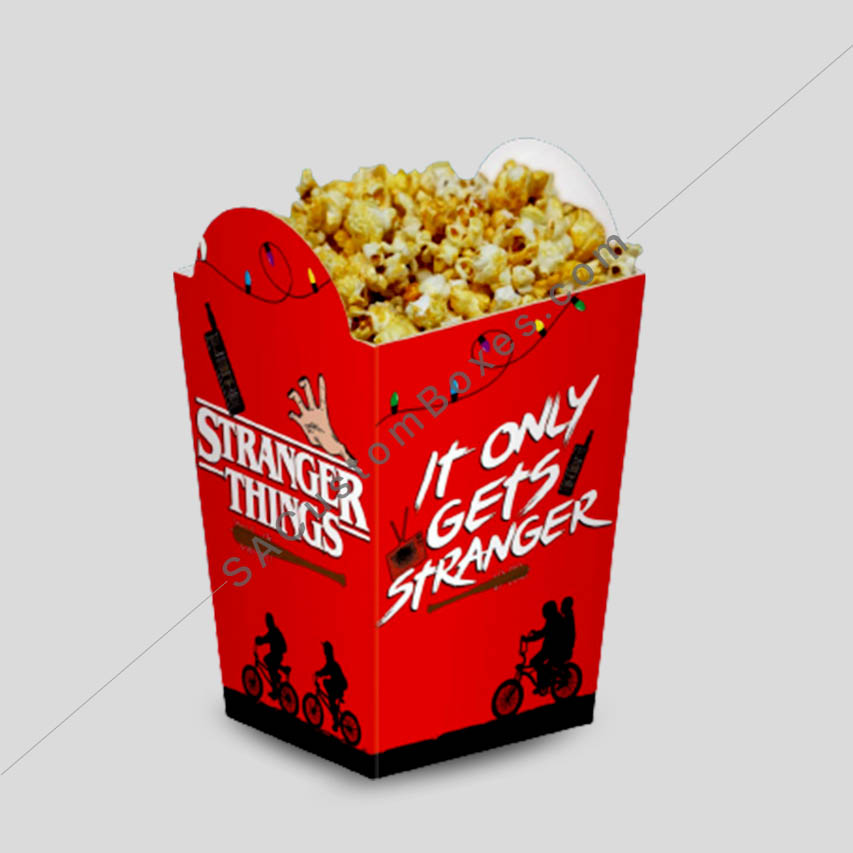 custom printed promotional popcorn boxes
